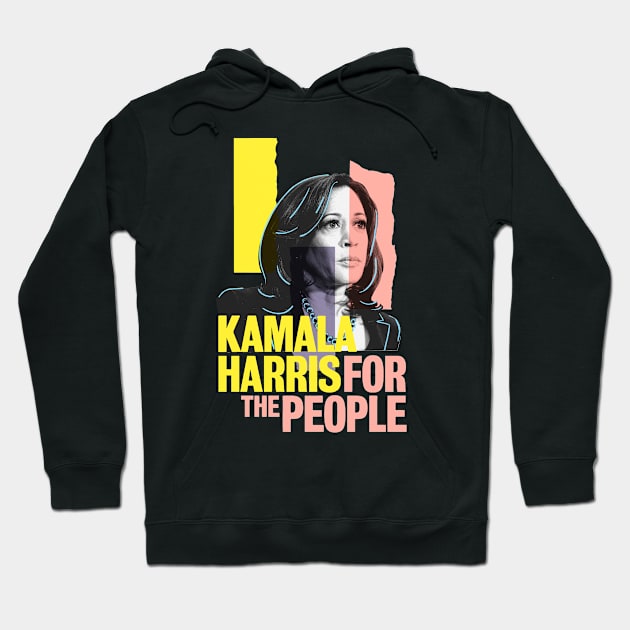 kamala harris Hoodie by Rundown